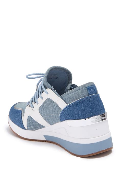 michael kors sneakers price|michael kors denim sneakers.